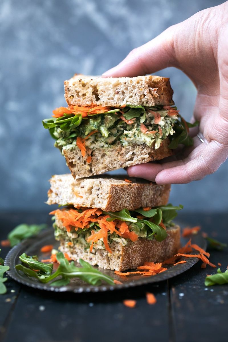 Grilled Chicken Salad with Avocado and Pumpkin Seeds