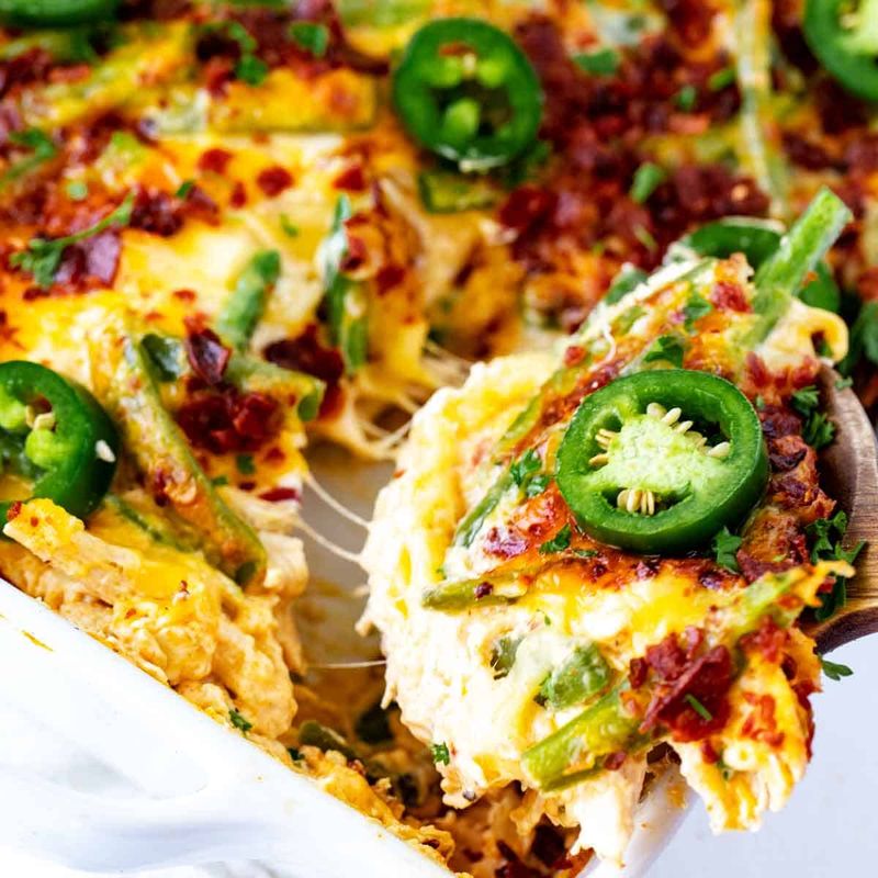 Jalapeño Popper Chicken Bake