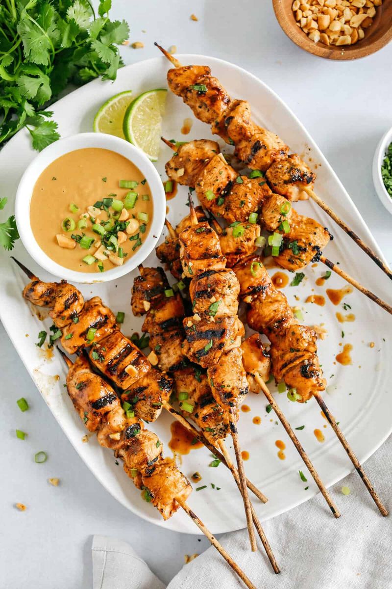 Chicken Satay Skewers