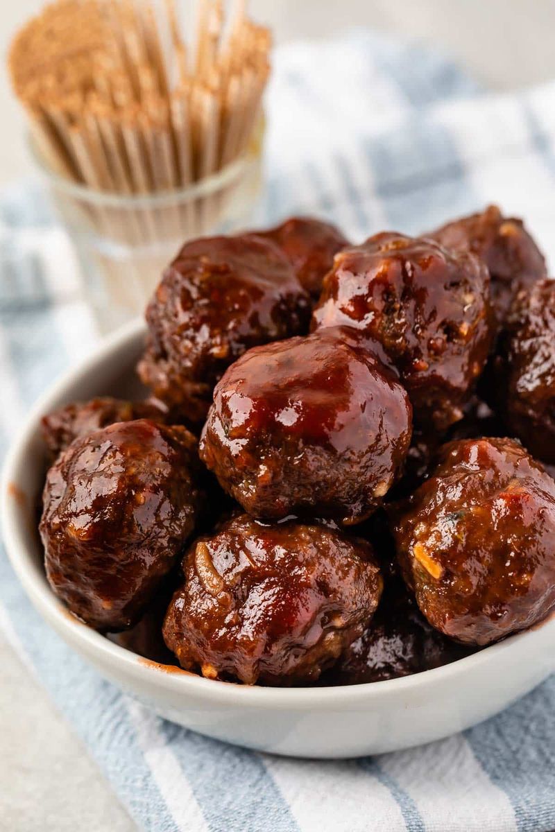 Sweet & Spicy Meatballs
