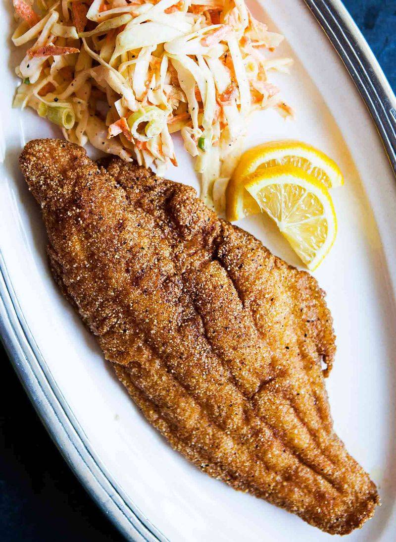 Fried Catfish with Cornbread