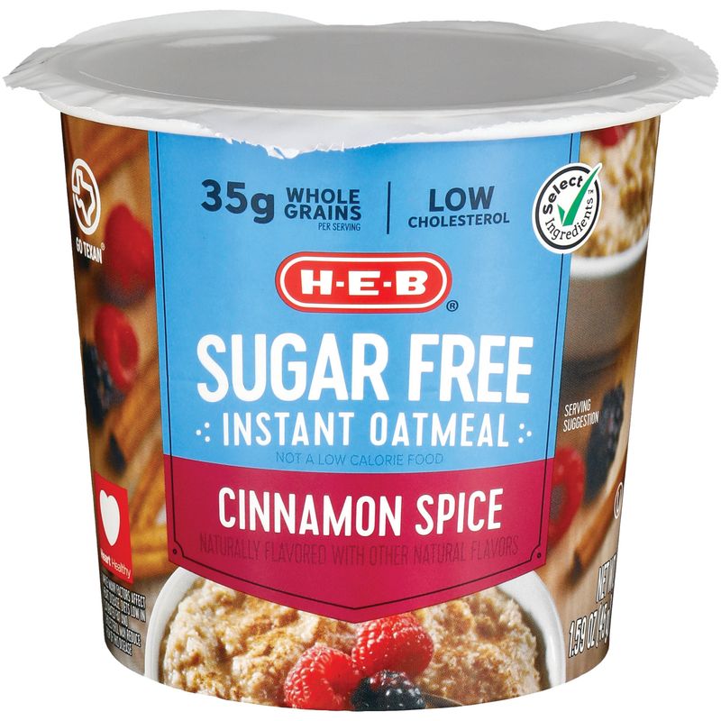 Sugar-Free Instant Oatmeal