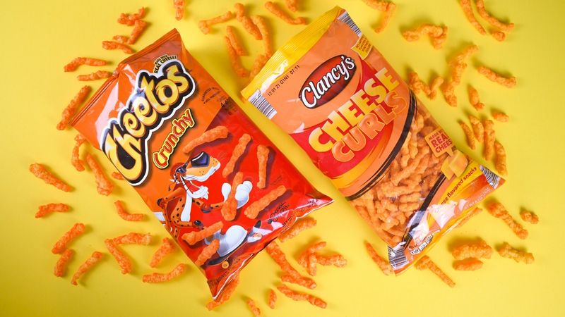 Clancy’s Cheese Curls (vs. Cheetos)