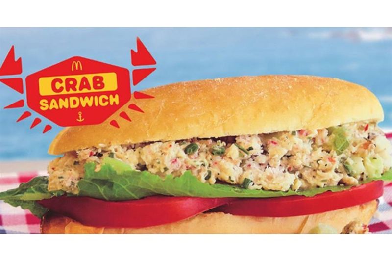 Seafood Salad Sandwich (Arby’s)