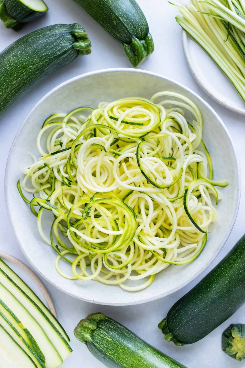 Spiralized Vegetables (Zoodles)