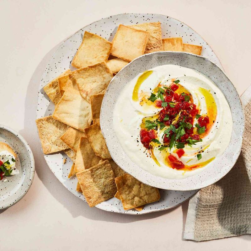 Whipped Feta with Roasted Red Peppers