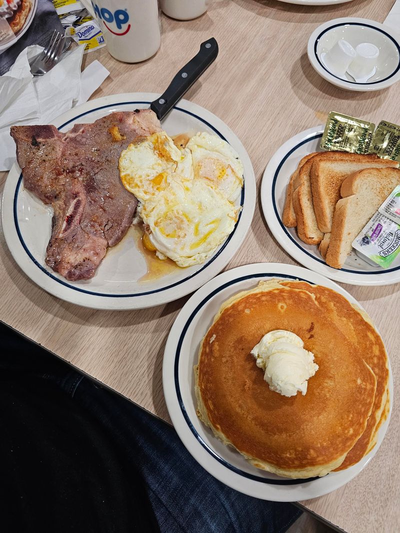 IHOP (yes, they serve steak)