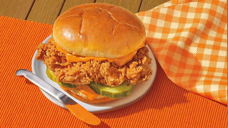 Popeyes Spicy Chicken Sandwich