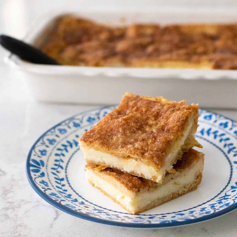 Crescent Roll Cheesecake Bars
