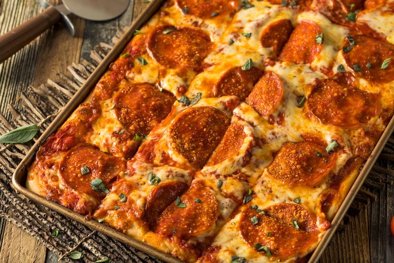 Deep-Dish Sicilian Pizza