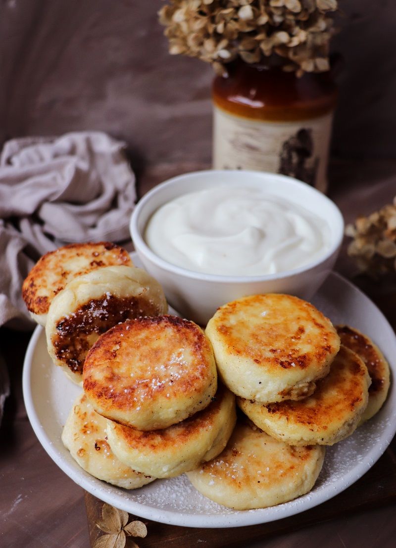 Cottage Cheese Pancakes (Syrniki from Eastern Europe)