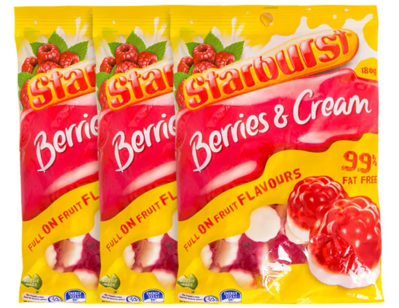 Berries & Cream Starburst