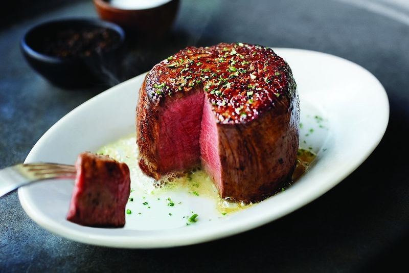 Ruth’s Chris Petite Filet (with no butter topping)