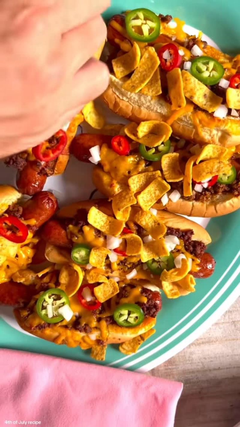 Chili Dog Nachos
