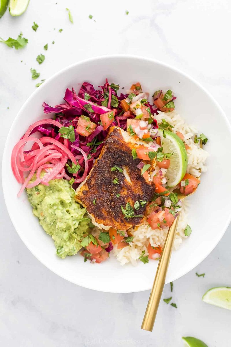 Baja Fish Taco Bowls