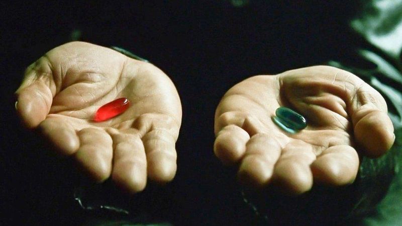 The Red Pill vs. Blue Pill – The Matrix