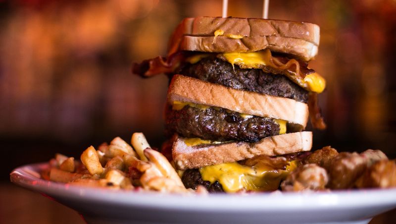 The Vortex Double Coronary Bypass Burger (Atlanta, GA)