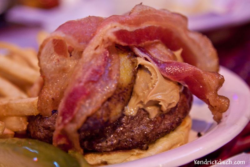 The Peanut Butter Bacon Burger