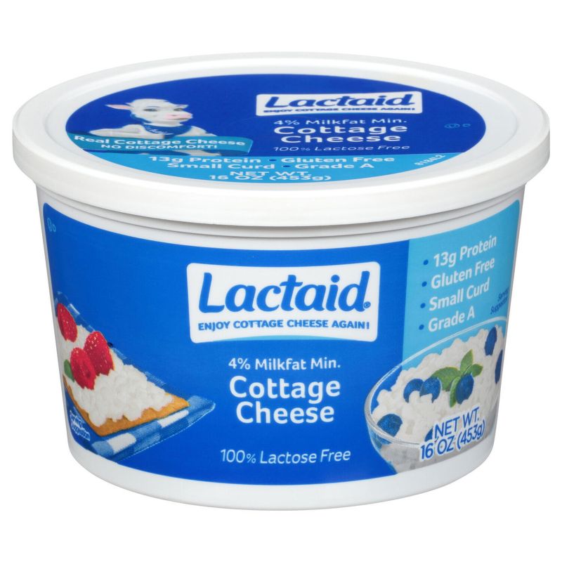 Lactaid 4% Milkfat Cottage Cheese