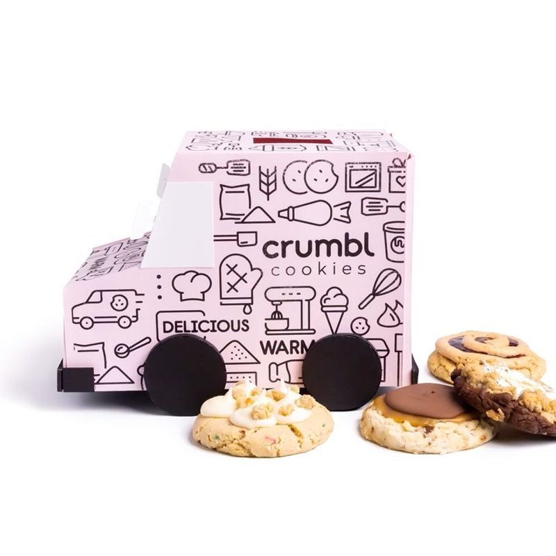 You Can Get Crumbl Cookies Delivered Warm