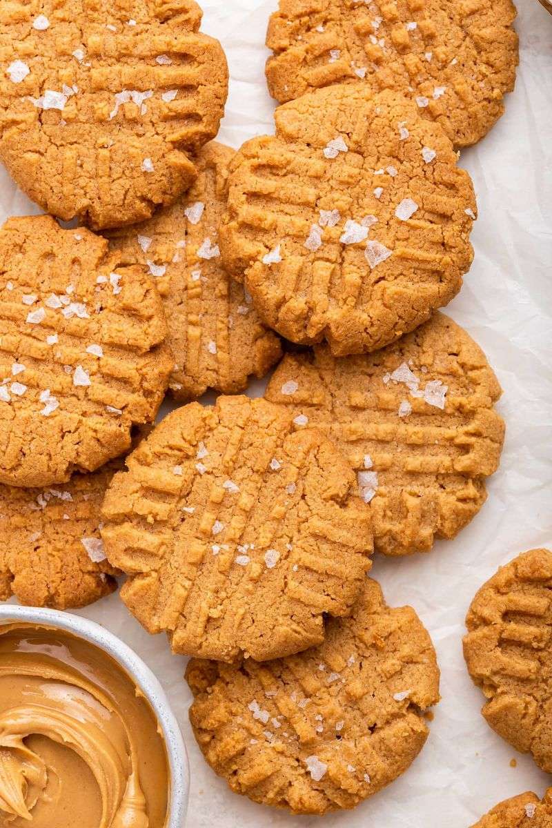 3-Ingredient Peanut Butter Cookies