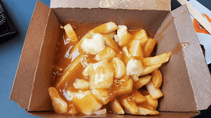 Poutine from Chains Like Burger King or KFC