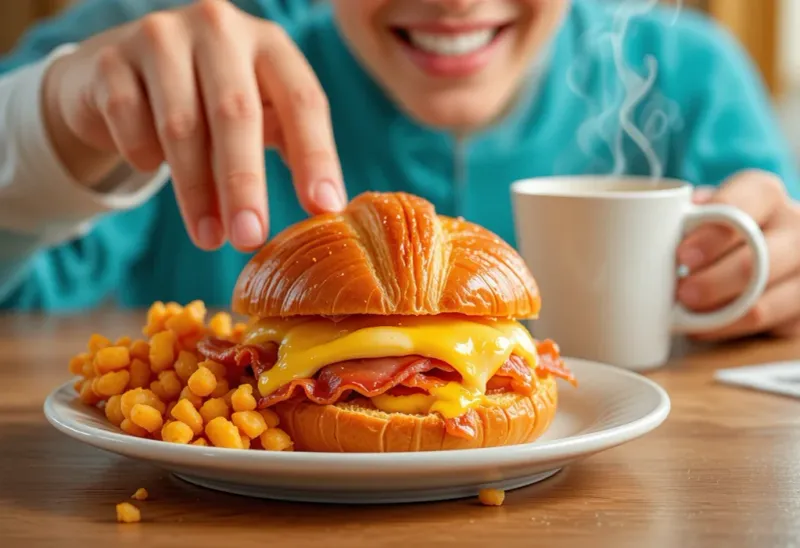 Arby’s Bacon, Egg & Cheese Croissant