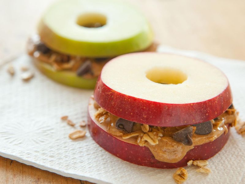 Peanut Butter Apple Sandwiches