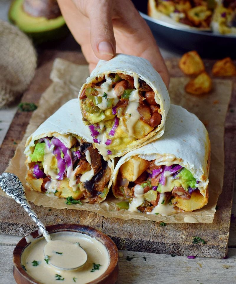Vegan Breakfast Burritos