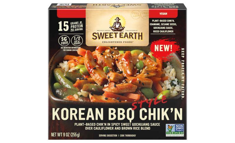 Sweet Earth Korean BBQ Chik’n Bowl