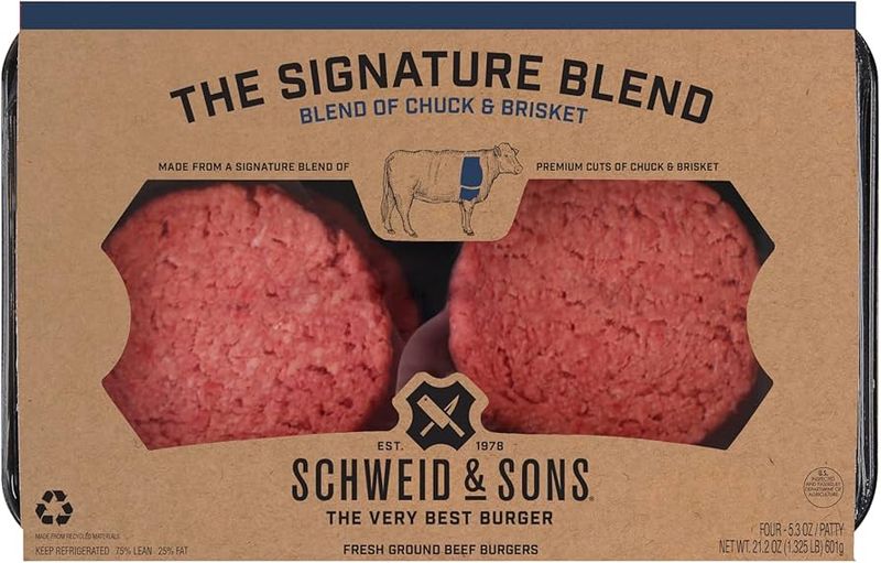 Schweid & Sons The Signature Blend Patties
