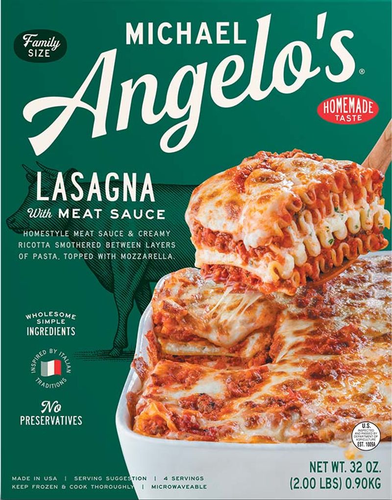 Michael Angelo’s Lasagna with Meat Sauce
