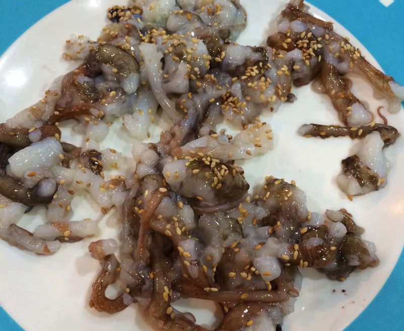 Raw Octopus (Sannakji)