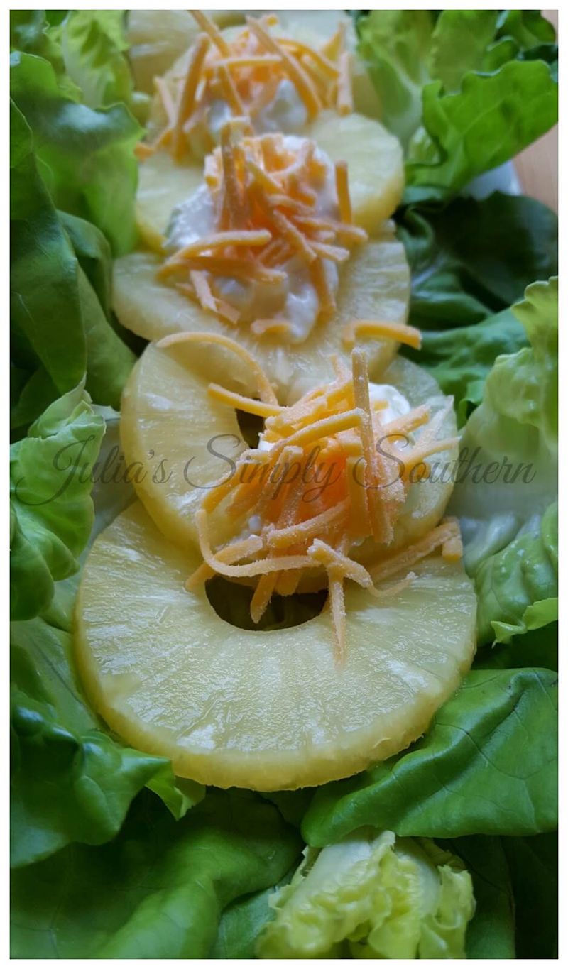 Pineapple Cheese Salad