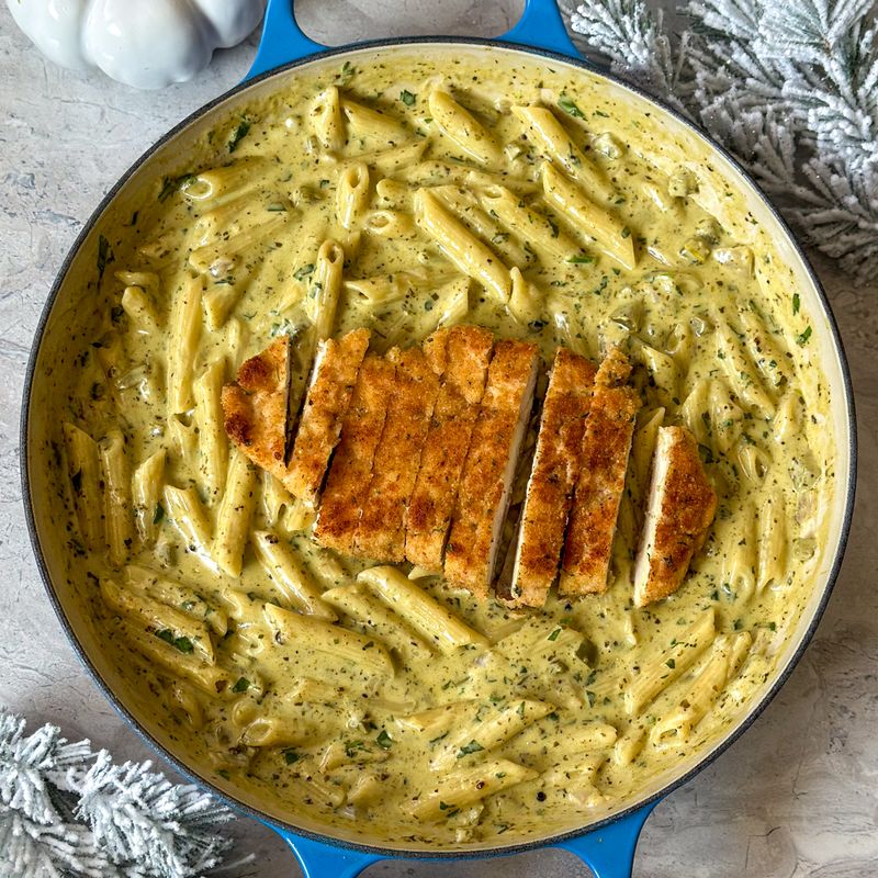Creamy Pesto Pasta