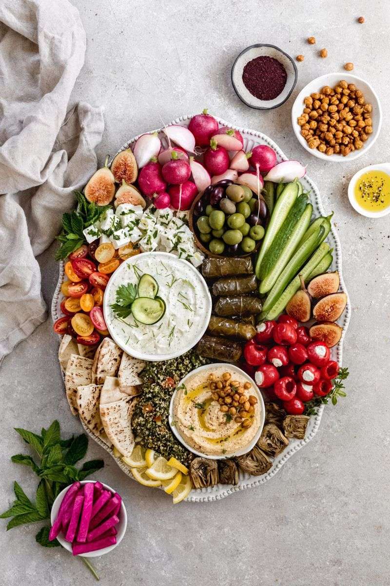 Veggie Mezze Plate
