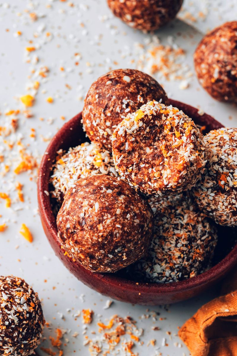 Citrus-Chia Energy Bites