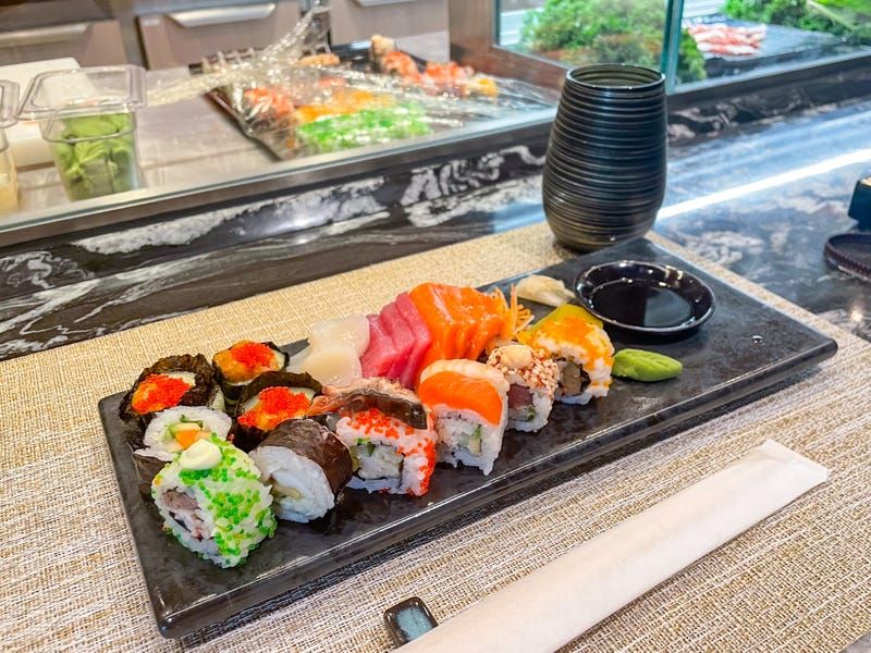 Day-Old Sushi Rolls