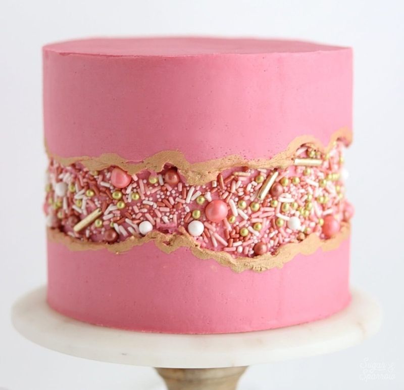 Fault Line Cake