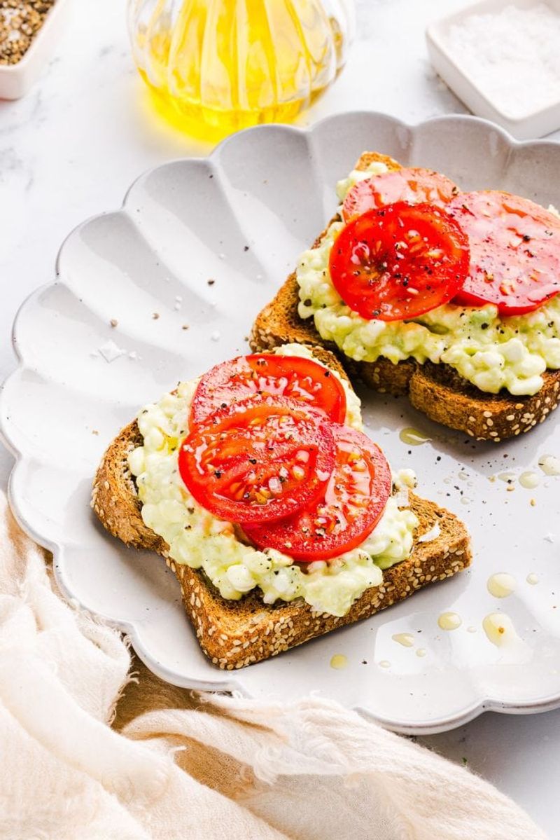 Mix in Half a Cup of Low-Fat Cottage Cheese