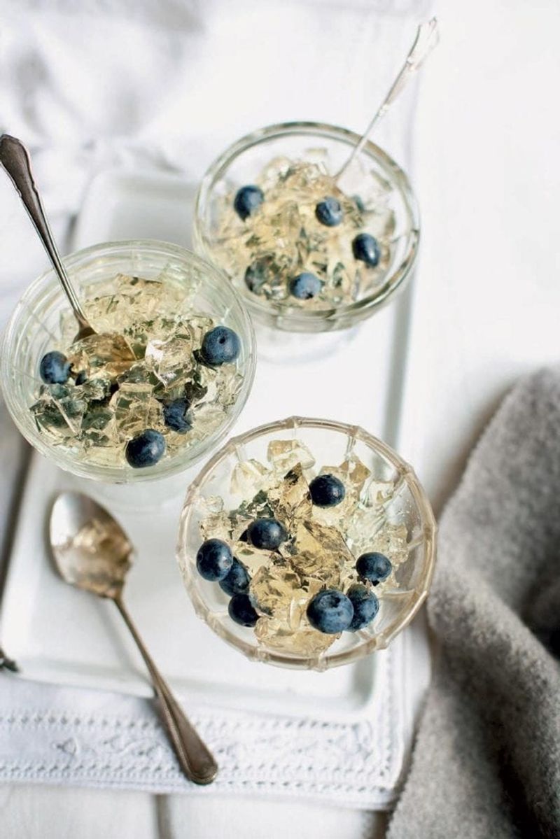 Elderflower Jelly with Berries