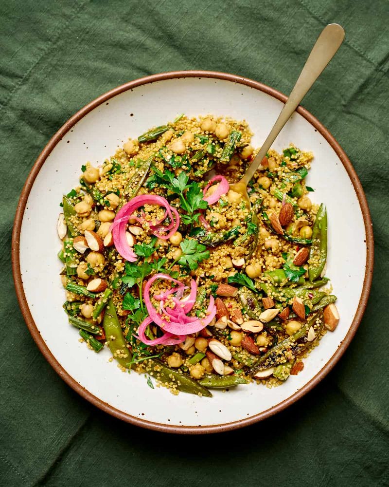 Dry Quinoa Salad