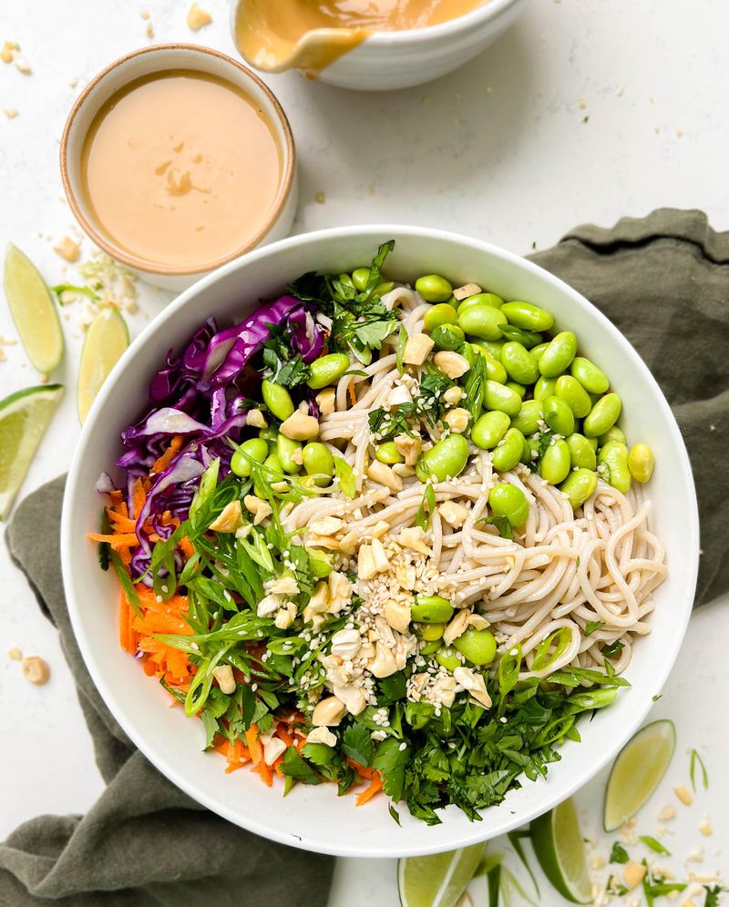 Peanut Soba Noodle Salad