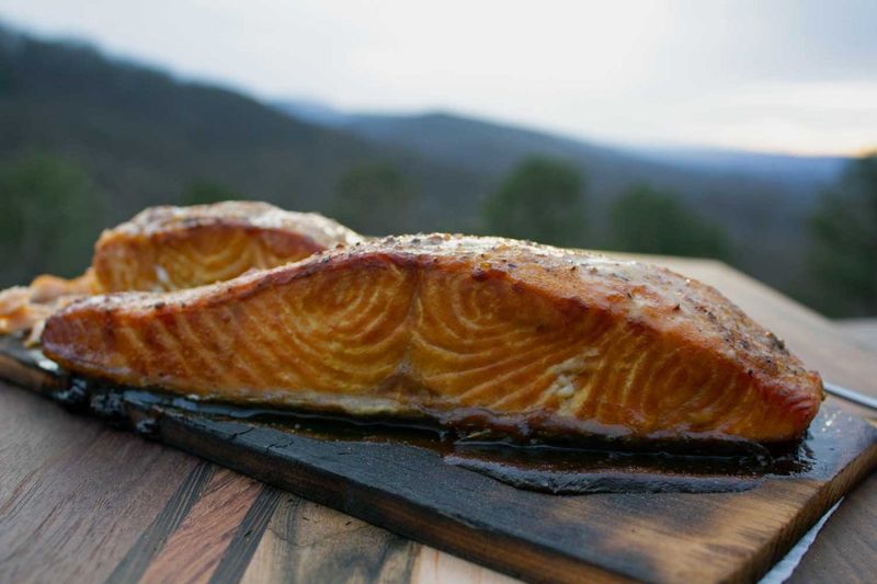 Washington: Cedar-Planked Salmon