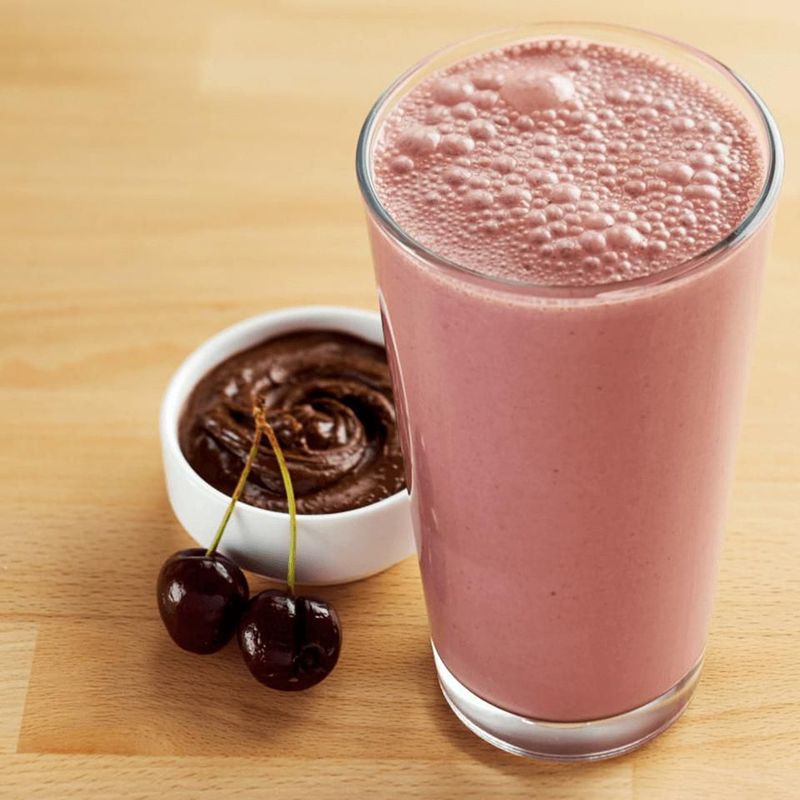 Dark Chocolate Cherry Smoothie