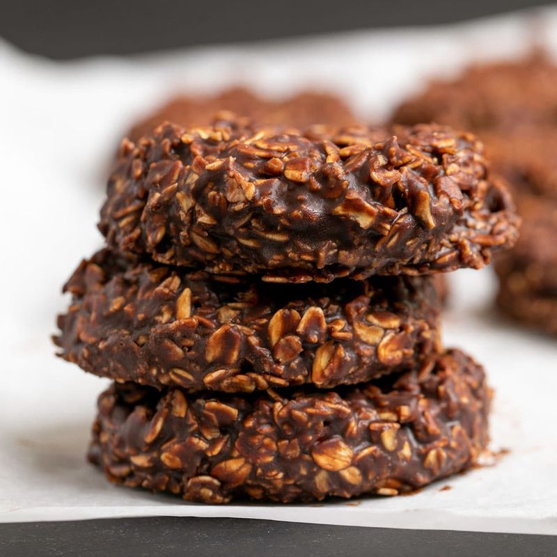 No-Bake Chocolate Oatmeal Cookies