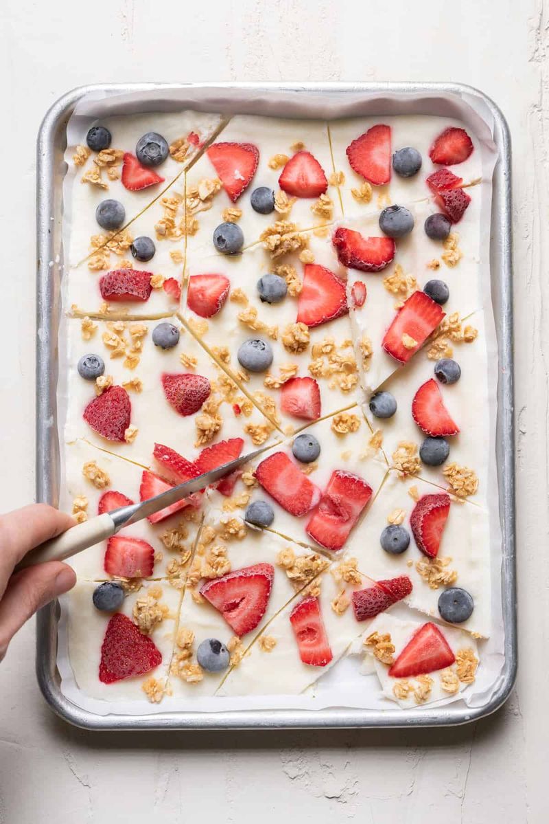 Frozen Yogurt Bark