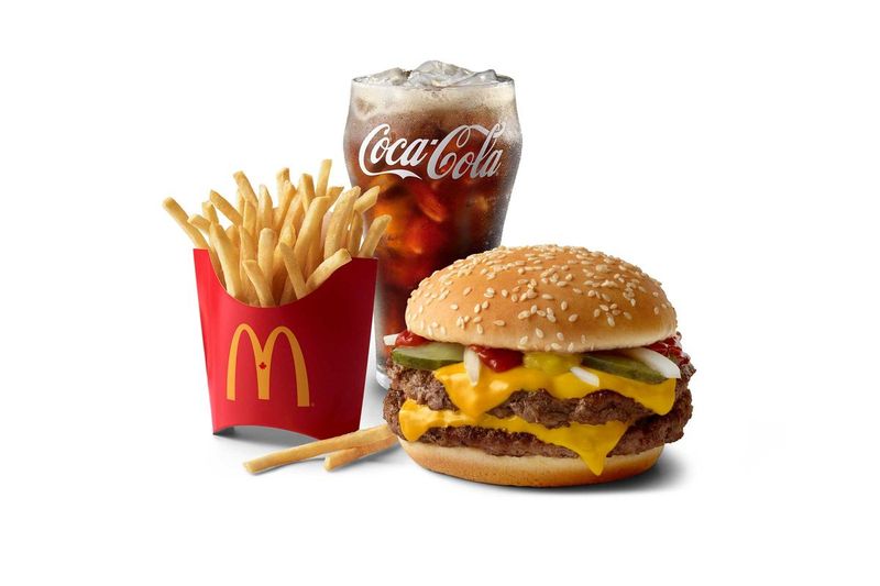 McDonald’s Double Quarter Pounder with Cheese Meal