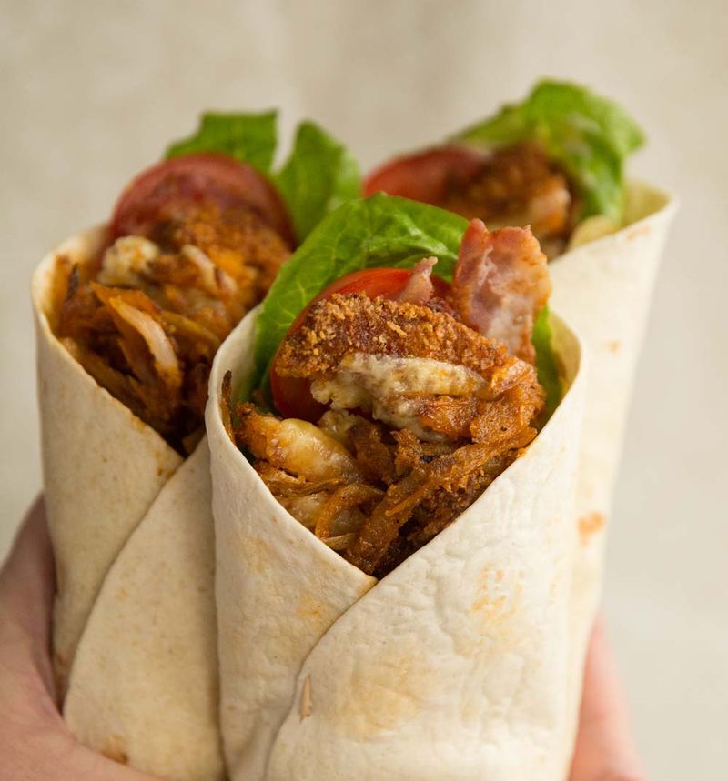 Jack in the Box Chicken Club Wrap