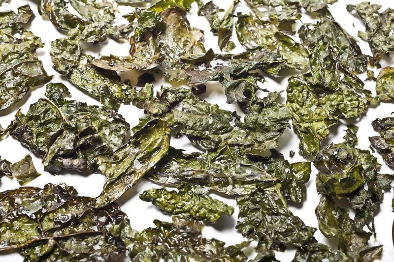 Leafy greens like spinach or arugula